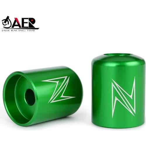 Motorcycle Handle Bar End Handlebar Grips Cap Cover Anti Vibration Silder Plug for Kawasaki Z750S Z800 Z900 Z1000 Z650 Z300 Z250