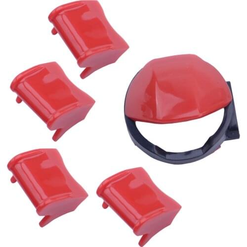 1Set Dashboard Engine Start/Stop Button Switch Cover Trim Fit For Ford Mustang 2015 2016 2017 2018 2019