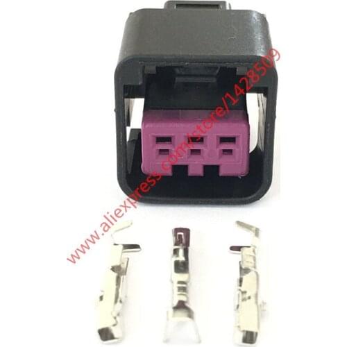 10 Sets 3 Pin Sensor Plug Brake Switch Socket Auto Female Connector For Cadillac Buick Chevrolet Cruze