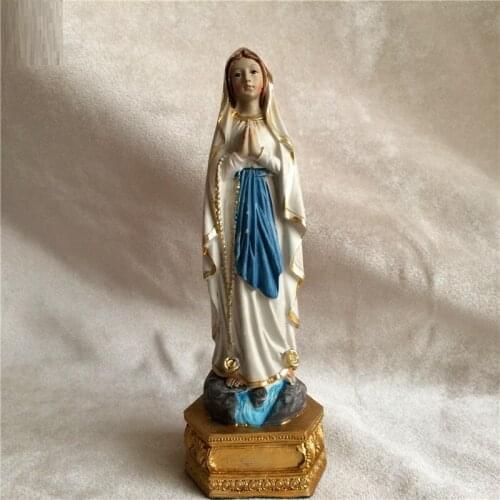 VIRGIN MARY ART SCULPTURE FIGURINE HAODESA PSYCHOLOGICAL SANDBOX EQUIPMENT STATUE RESIN CRAFT HOME DECORATION ORNAMENT R4590