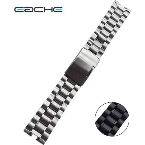 EACHE 22mm Solid Stainless Steel replacement Watch Band strapsFit For Moto 360 Smart Watch with Tools