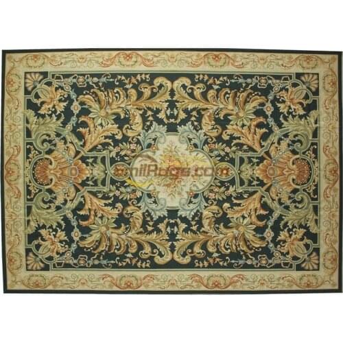 French aubusson rugs A Living Room A Living Room Household Pure A Living Room 100% gc88aubyg2