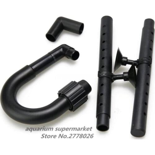 HONGYI 1 piece SUNSUN HW-302/303/304/402/403/404/702/703/704 inlet and output pipes aquarium filter pipe accessories rain pipe