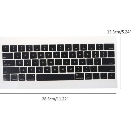 US Keyboard Key Full Set Replacement Compatible with MacBook Pro Retina 13" 15" A1707 A1706 A1708 2016Y (Black)