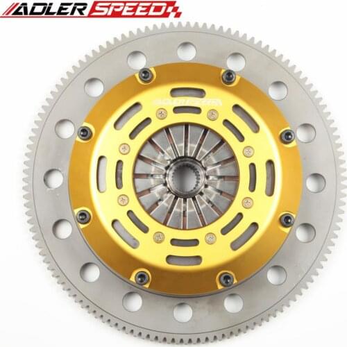 ADLERSPEED Racing Clutch Twin Disk Kit For Acura Integra B18 B20 B16 Medium WT B