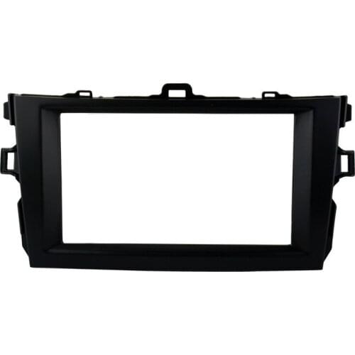 Audio Conversion Panel Frame Bracket Car Modification Frame Double Spindle 2DIN For Toyota Corolla 2008-2010