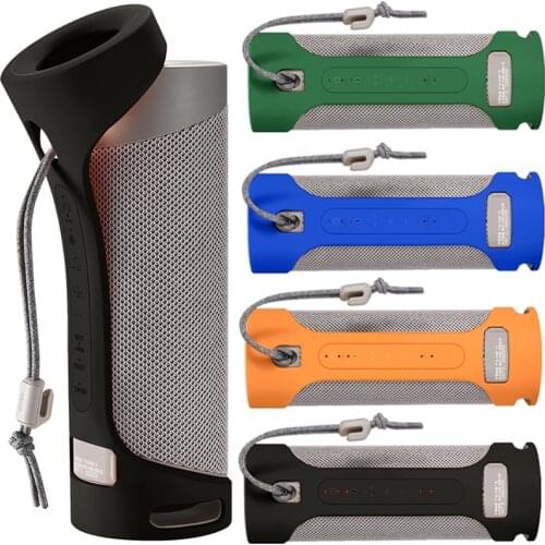 Newest Outdoor Travel Silicone Case Cover Skin With Strap Carabiner for Sony SRS-XB23 Portable Wireless Bluetooth Speaker