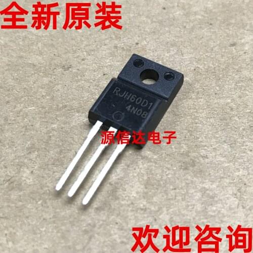 New and original RJH60D1 10A 600V TO-220F IGBT inverter triode imported from stock