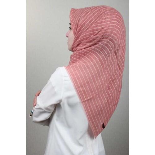 POLOİST PATTERNED LINDA COTTON SCARF-DESEN-01-RENK-04