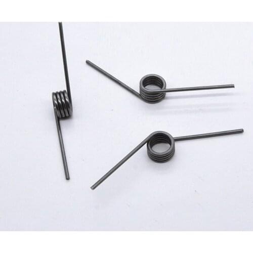 Torsion Spring Steel High Strength V-Shaped Wire Diameter 2.0mm Outer Diameter 14.7mm Angular Length 40mm Torsion Springs