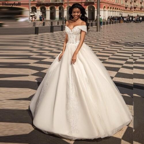 Wedding Dress Elegant Detachable Train Embroidery Appliques Tulle 2 IN 1 Bridal Gown