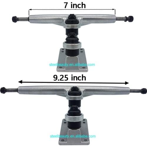 1year warranty 7inch 9.25inch double floor longboard trucks mountain skateboard trucks good quality skateboard bracket