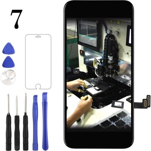 No Dead Pixel Premium version For iPhone 7 LCD Touch Screen Digitizer Assembly Mobile Phone Pantalla Repalcement Spare Part