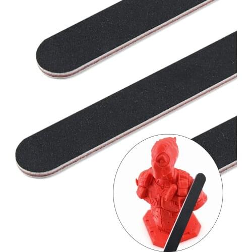 1pcs 3D Printer Parts 3D model manual mold double-sided polishing rod sandpaper polishing tool for Ender 3 Sapphire pro Bluer