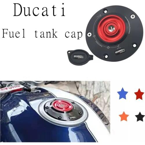 For DUCATI MONSTER 1000 1200 400 600 620 695 750 797 800 821 S2R S4R Motorcycle Quick Release Key Fuel Tank Cap