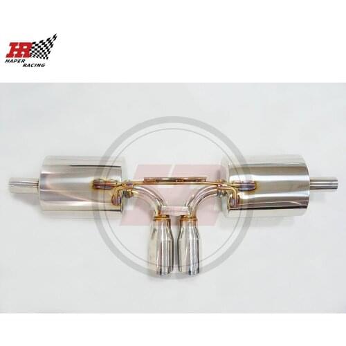 HP RACING Performance Exhaust Catback For 986 Boxster &S 2.5L 2.7L 3.2L 1997-2004