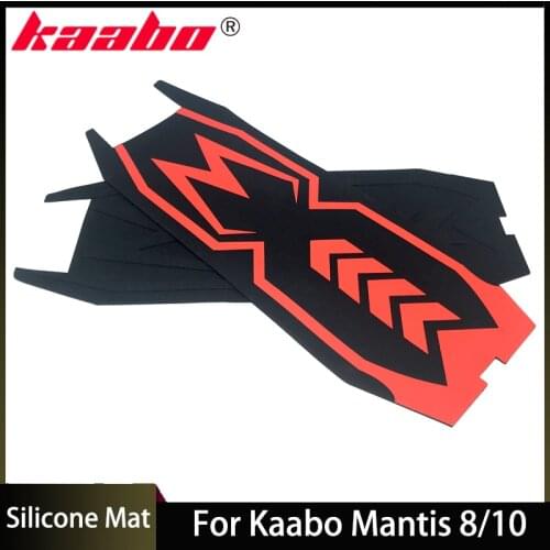 Kaabo Mantis 8/10 Silicone Mat Carpet Pad Foot Deck Cover 1600W Mantis Electric Scooter Spare Parts Accessories Red Black
