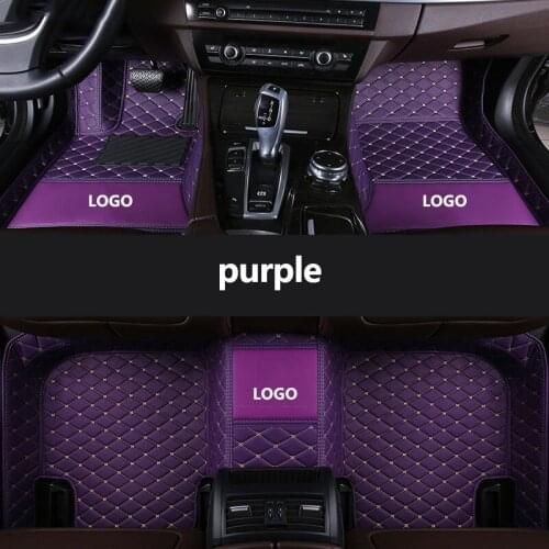 Kalaisike Custom LOGO car floor mats for Mazda All Model mazda 3 Axela 2 5 6 8 atenza CX-3 CX-4 CX-7 CX-5 CX-9 MX-5 auto styling