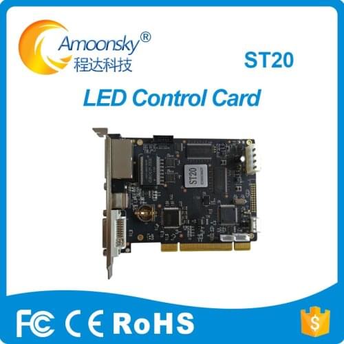 Mooncell ST20 led sending card for full color video wall display led sign