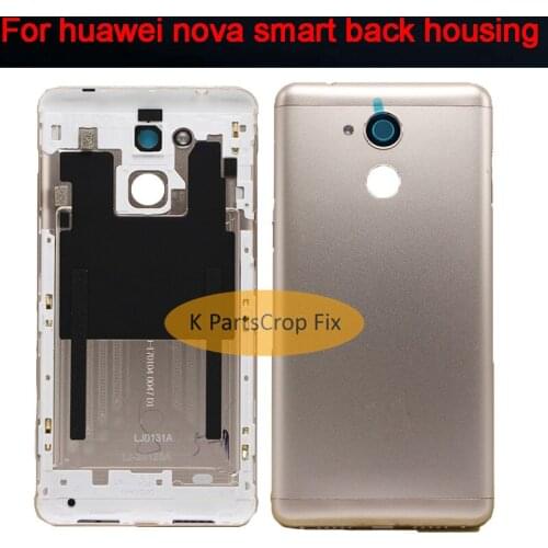 Nova Smart New Battery Door Back Cover Housing Case For huawei Nova Smart back shouing With Camera Lens+Power Volume Buttons