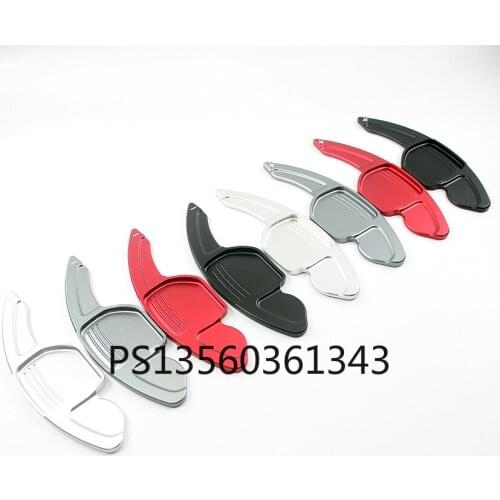 Suitable for Audi SQ5/RS3/RS6/R8/Q3/Q5/Q7 steering wheel shift paddle lengthened decoration aluminum alloy