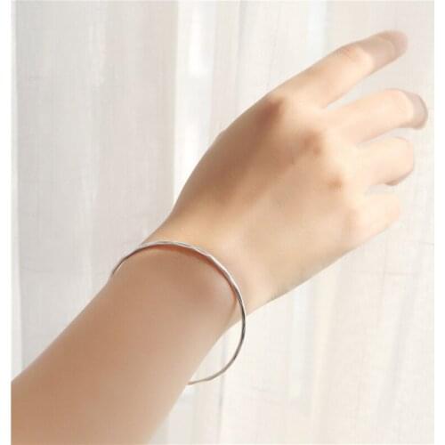 Sodrov S925 sterling silver car flower fine bracelet Korean version of simple fashion temperament light luxury hand jewelry