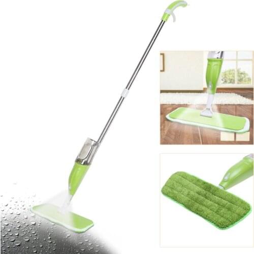 350ML Multifunction Spray Mop Microfiber Cloth Hand Wash Plate Mop Home Floor Windows Kitchen sweeper broom Cleaning Tool