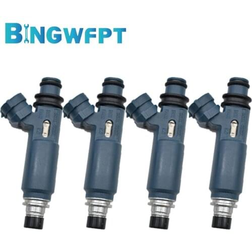 4pcs/set for TOYOTA JP STARLET / COROLLA / CYNOS / SPRINTER 1.3L 4EFE Fuel Injector 23250-11120 23209-11120