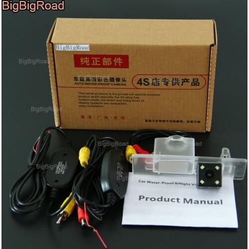BigBigRoad For KIA Sportage QL K4 K5 K7 Kx5 Optima Lotze Cadenza Wireless Camera Car Rear View Backup Reversing CCD Camera