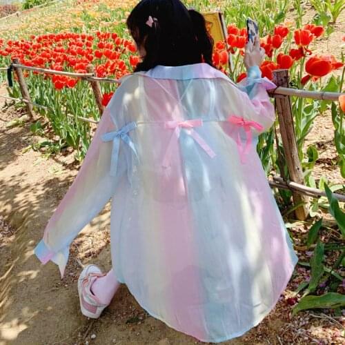 Женские прозрачные рубашки KADUWAKI China At AliExpress