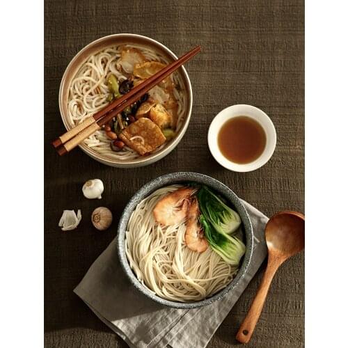 Creative Student Instant Noodles Wrist Large Ramen Bowl Ceramic Bowl Millet Congee Bowl Noodle Bowl Beef Soup Bowl ceramic bowl