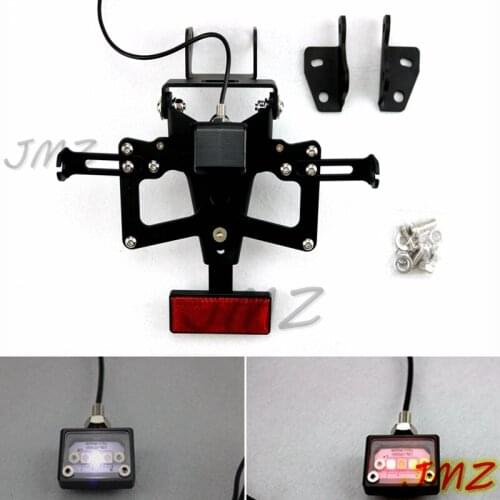 Motorcycle CNC Bracket License Plate Bracket License Plate Holder For KAWASAKI Z300 2014 2015 2016 2017