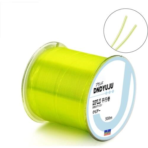 TIANNSII 500M Nylon Fishing Line Japanese Monofilament Rock Sea Fishing Line Thread Bulk Spool Fishing Tackle