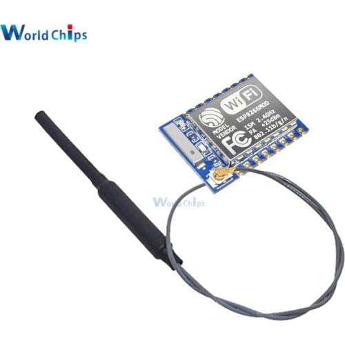 ESP8266 ESP-07 ESP07 Wifi Module Serial Port with IPX 2.4G Antenna for Arduino