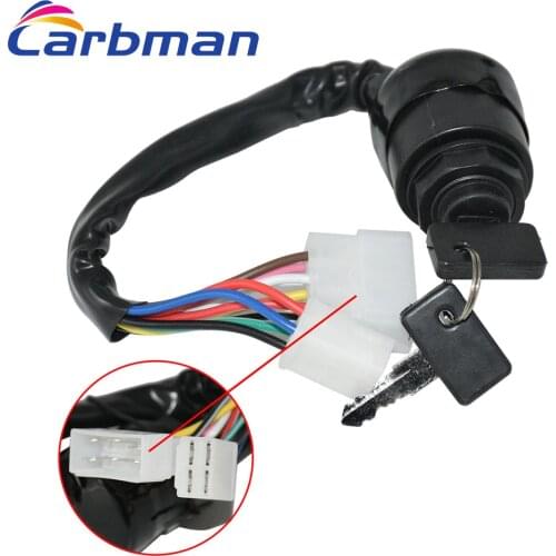 Carbman Ignition Switch For G1 Models Yamaha Gas 2 Cycle Golf Cart