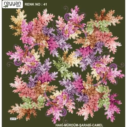 REYYAN SILK OYALIK WRITING (NEW QUALITY)-14676 - RENK-41