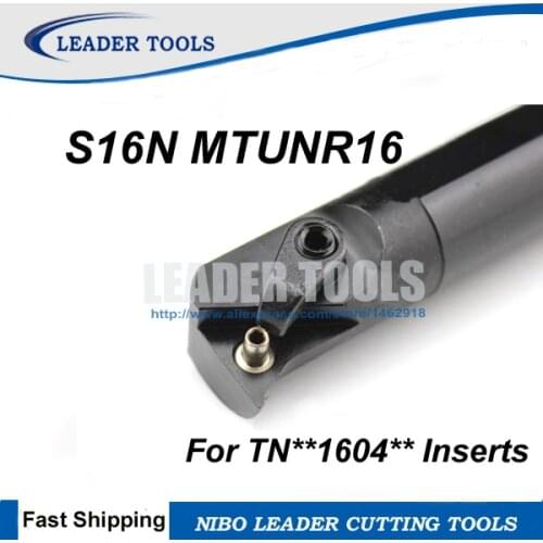 S16N-MTUNR16 S16N-MTUNL16 Boring Bar,91 Dre indexable carbide turning tool,lathe insert tool holder,MTUNR/L For TNMG1604 Inserts