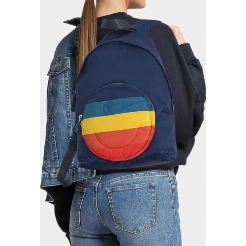 2021 ANYA School Bag Notebook Backpacks Teenagers Girls Boys Large Female Travel Bagpack Male Black Mochilas 1