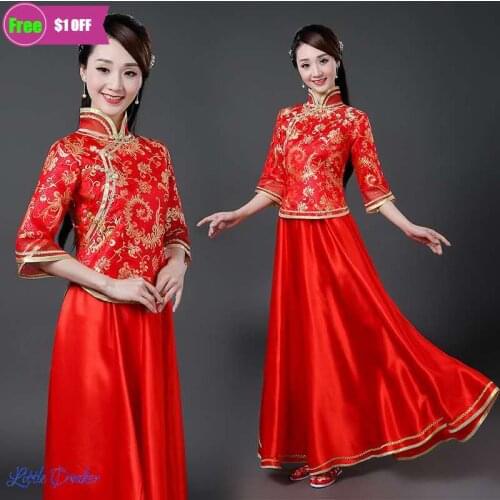 Retro Embroidery Hanfu Spring Elegant Oriental 2 Pieces Tang Suit Traditional Chinese Clothing for Women Groom Wedding Suit Set