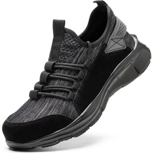 R-Win Safety Trainers Men Steel Toe Cap Lightweight Work Shoes Breathable Protective Footwear