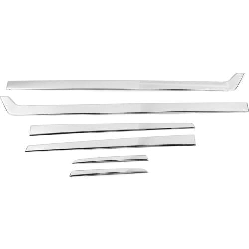 Mirror cover car styling 6pcs Body Side Door Moulding Trim Cover Stainless Steel Sticker Protector Fit for CRV 17‑20