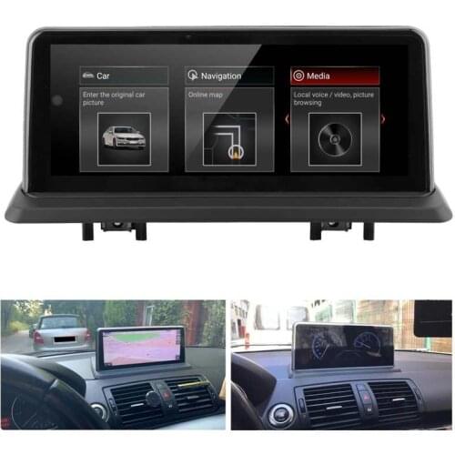 10.25in Touch Screen Navigation Built-In GPS WiFi 2+32G 3D Maps Fit for BMW 1 Series E81 E82 CCC CIC NBT