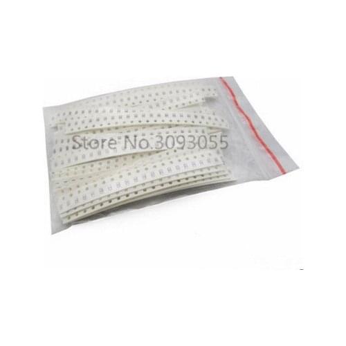 1206 SMD Capacitor assorted kit ,16values*20pcs=320pcs 10pF~22uF Samples kit electronic diy kit