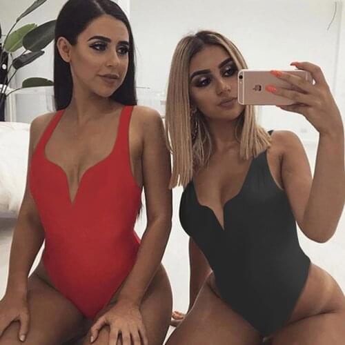 2021 Sexy Summer Deep V-neck Sleeveless Tight Bodysuit Women Summer Romper Female Sexy Clubwear Playsuit Bodycon Shorts Costume
