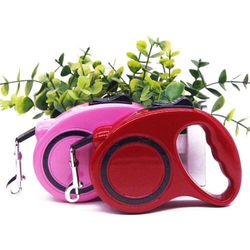 3M/5M Retractable Dog Leash Automatic Flexible Dog Leash Dogs Cat Traction Rope Leashes For Small Medium Dogs Pet Products