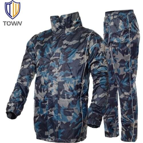 Capa de chuva profissional à prova de chuva , capa de chuva para uso externo, equipamento de água pesada e grossa, roupa esp