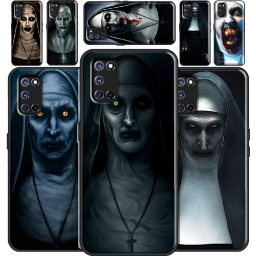 The Nun Valak Horror Case For OPPO A15 A91 A83 A3S A5S A1K A52 A72 A5 A9 A31 A53 2020 Find X3 Pro F5 F7 Cover