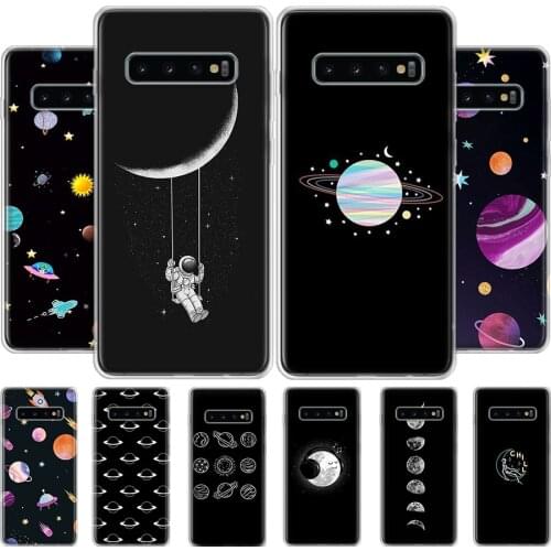 Cross Jesus TPU Saturn Capa Phone Case For Samsung Galaxy S20 S10 S21 Ultra Note 10 20 S9 S8 S7 FE Plus Lite Cover Soft Silicone