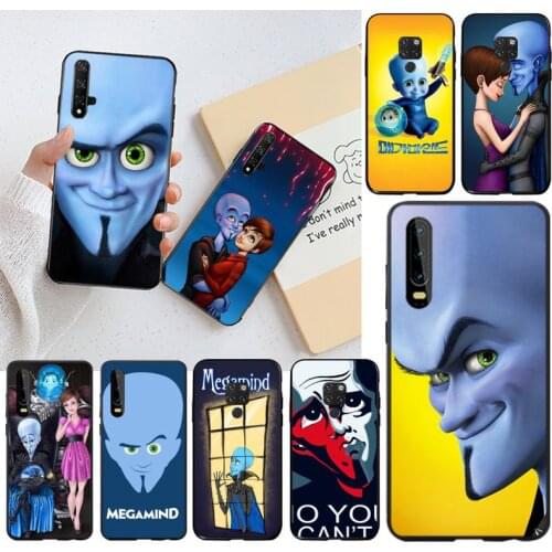CUTEWANAN Animation Movie Megamind Luxury Design Phone Cover for Huawei P40 P30 P20 lite Pro Mate 20 Pro P Smart 2019 prime