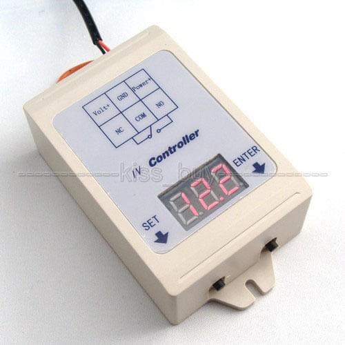 Dc 12V 24V Digital Voltage Meter Test Control Relay Timer Time Delay Switch Module clock